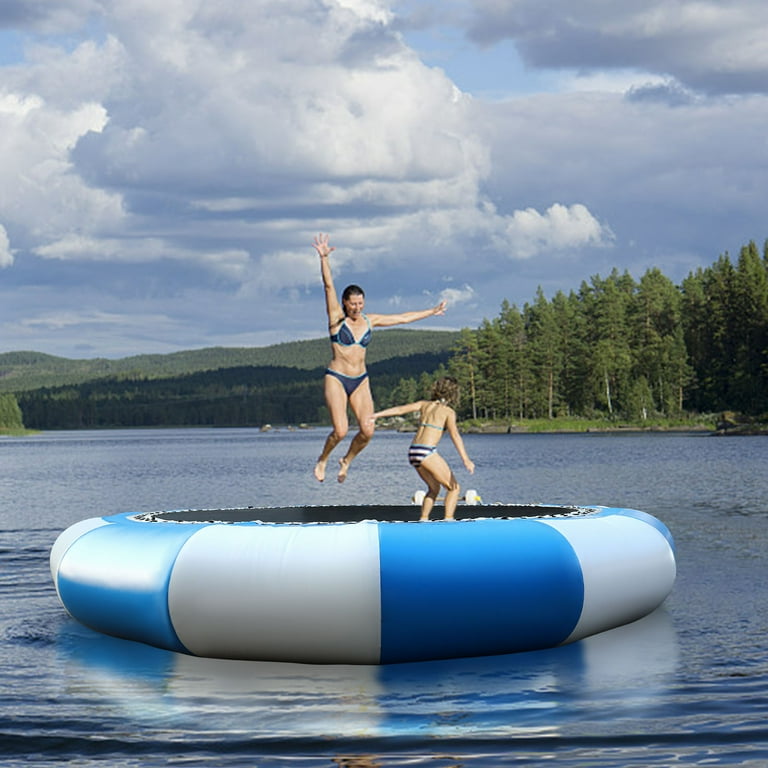 Inflatable water sales trampoline