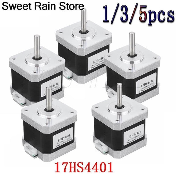 17hs4401 40mm nema17 stepper motor 42 motor NEMA 17 motor 42bygh 1.7a (17hs4401) Motor 4-lead for 3D printer for CNC