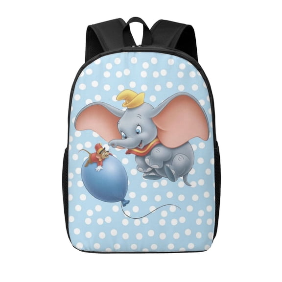 17in Dumbo Backpack Cute Multifunction Backpacks Lightweight Sports Travel Laptop Bag Daypack