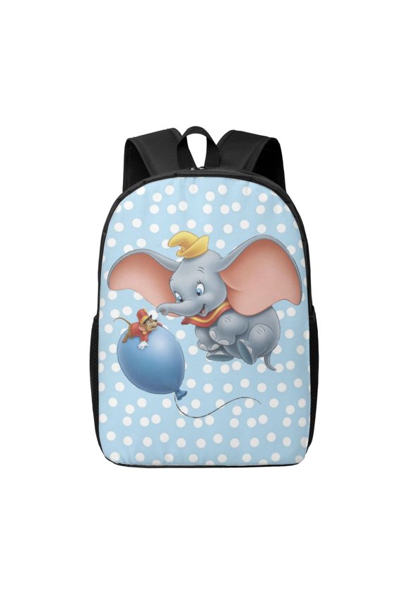 17in Dumbo Backpack Cute Multifunction Backpacks Lightweight Sports Travel Laptop Bag Daypack