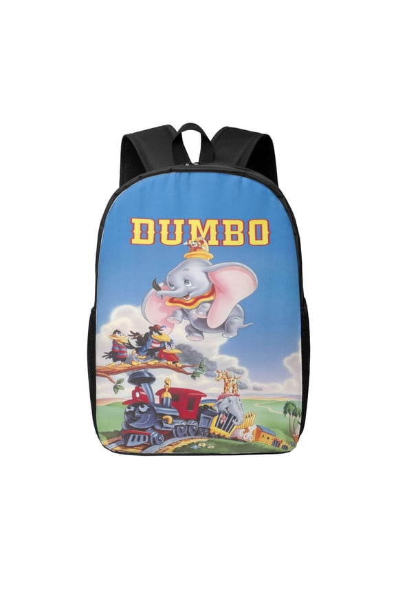 17in Dumbo Backpack Cute Multifunction Backpacks Lightweight Sports Travel Laptop Bag Daypack