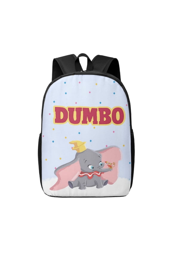 17in Dumbo Backpack Cute Multifunction Backpacks Lightweight Sports Travel Laptop Bag Daypack