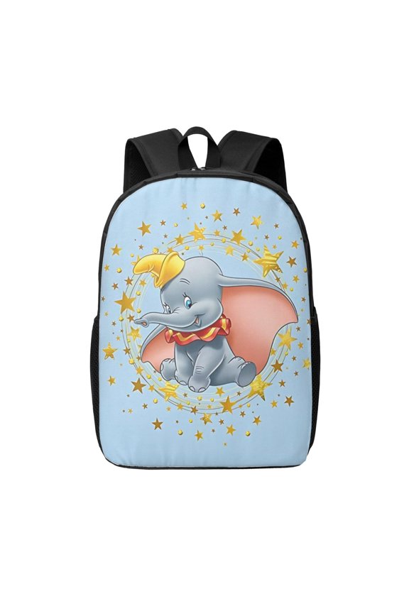 17in Dumbo Backpack Cute Multifunction Backpacks Lightweight Sports Travel Laptop Bag Daypack
