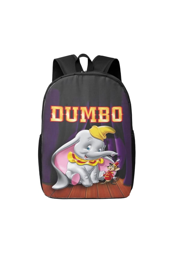 17in Dumbo Backpack Cute Multifunction Backpacks Lightweight Sports Travel Laptop Bag Daypack