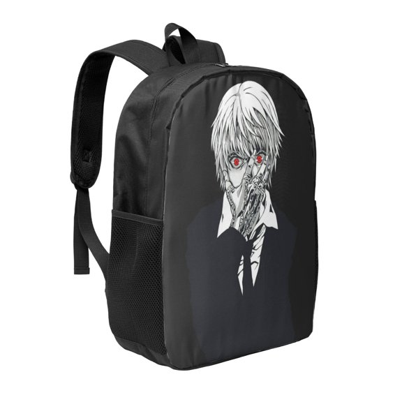 17in Hunter X Hunte Backpack Cute Anime Large Capacity Multifunction Backpacks Lightweight Sports Travel Laptop Bag Daypack