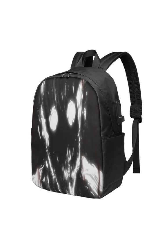 17in Hunter X Hunter Backpack with Usb Charging Port Cute Cartoon Backpacks Portable Outdoor Travel