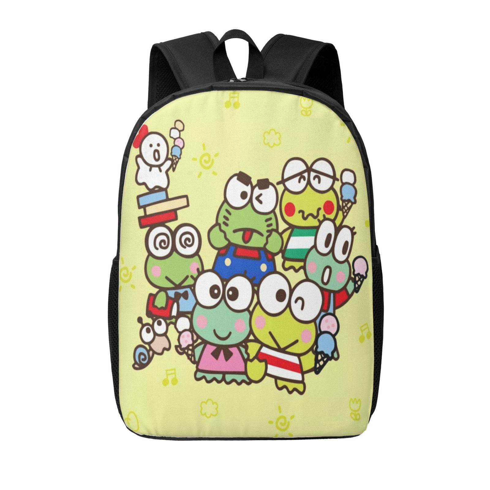 17In Keroppi Backpacs Cute Bag Anime Backpac Cartoon Bags Bookbag Daypack Outdoor Travel