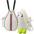 thumbnail image 1 of 17in Tennis Backpack for 2 Rackets & Gear, Sports Bag with Wet/Dry Compartment, Unisex Backpack for Men and Women, Ideal Gift for Tennis & Pickleball, 1 of 7
