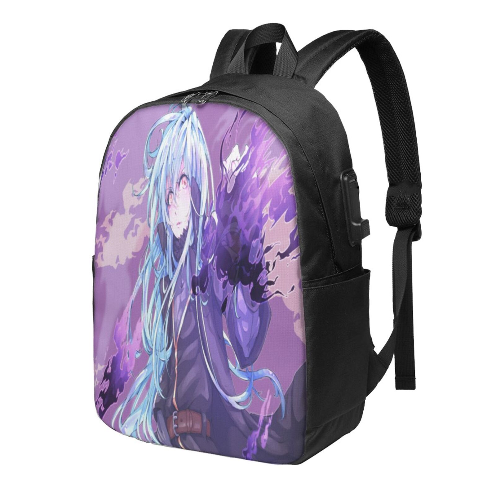 Slime Rng Backpack 17in That Time I Got Reincarnated As A Slime Backpack with Usb Charging ...