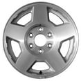 thumbnail image 1 of 17in Wheel for Chevy 1500 PICKUP 2004-2007 SILVER Reconditioned Alloy Rim, 1 of 1