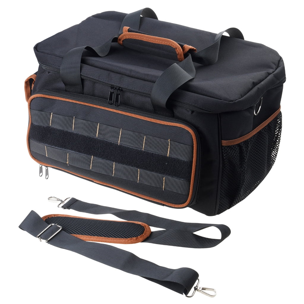 17inch Wide Mouth Tool Bag Large Capacity Tool Bags for Men Portable Home Tool Organizer Storage Handbag for Screwdriver