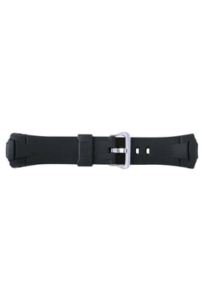 17mm Black Genuine Rubber Watch Band Fits Casio G-Shock Style