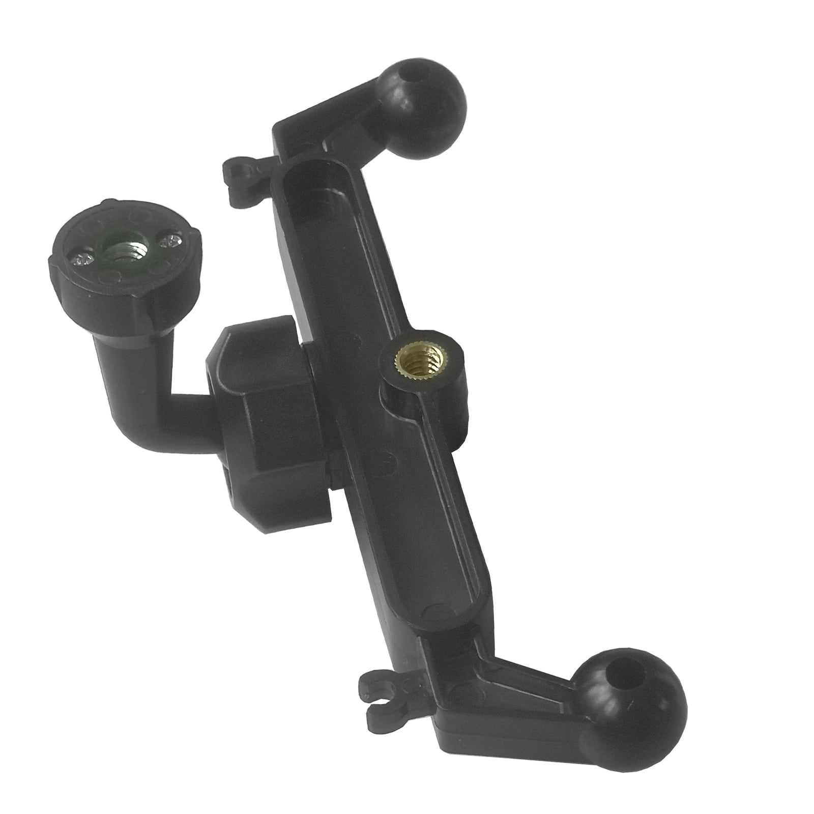 Head Splitter 17mm Double Balls Head Splitter Adapter with 1/4-Inch Thread, Rotating ...