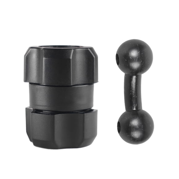 17mm Double Head Extension Adapters with 360 Rotations Adjustable Device for Car Phone Mounts Dashboards Vent Mounts