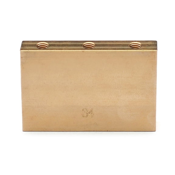 17mm Electric Guitar Full Brass Standard Tremolo Block Full Brass 44.5mm Electric Guitar Tremolo Block String Spacing