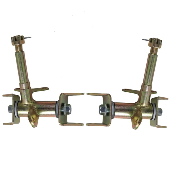 17mm Left and Right Steering Knuckles Front Steering Strut Knuckle Spindle for Disc Brake ATV Quad Buggy 4 Wheelers Go Kart Electric Bike DIY Parts 50cc 70cc 90cc 110cc 125cc