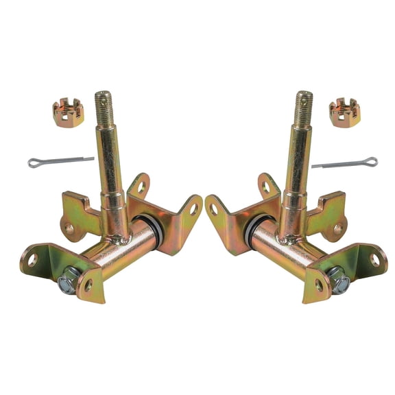 17mm Left and Right Steering Knuckles Front Steering Strut Knuckle Spindle for Drum Brake ATV Quad Buggy 4 Wheelers Go Kart 50cc 70cc 90cc 110cc 125cc 150cc