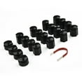 thumbnail image 1 of 17mm WHEEL NUT COVERS FOR VAUXHALL ASTRA MOKKA INSIGNIA B ZAFIRA LOCKING CAP, 1 of 12