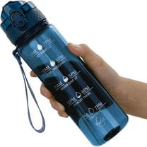 Oldley Transparent Tritan Kids Bottle – 17oz Straw Water Bottle with One-Hand Open Button, Lockable Leak-Proof Lid, Ideal for Daily Hydration