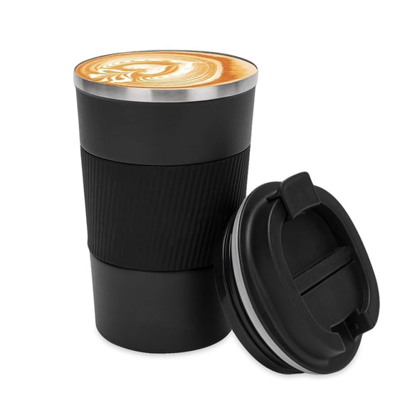 17oz Non-slip Travel Insulated Tumbler With Lids Durable Leak-proof Double-layer Vacuum Coffee Thermos Cup, Office Camp Climb Travel Stainless Steel Mug