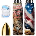 thumbnail image 1 of 17oz Stainless Steel Tumbler Bullet Bottle Gifts for Dad Husband from Daughter Son Wife Gifts for Anniversary, 1 of 6