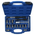 thumbnail image 1 of 17pc Diesel Injector Seat Cutter Cleaner Universal Injector Re-Face Reamer, 1 of 3