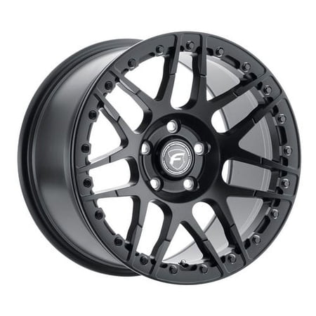 17x10 Forgestar F282 F14 BEADLOCK Satin Black Wheel 5x115 (6mm)