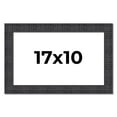 thumbnail image 1 of 17x10 Frame Brown Rustic Solid Wood Picture Frame 1.5 Inches Wide | Interior Frame Depth 0.5 Inches, 1 of 8