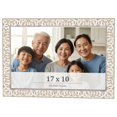thumbnail image 1 of 17x10 Frame White Real Wood Picture Frame Width 1.5 inches | Interior Frame Depth 0.5 inches |, 1 of 8