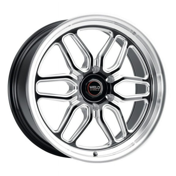 17x10 WELD Performance S153 Laguna 6 Drag Gloss Black Milled Wheel 6x135 (42mm)