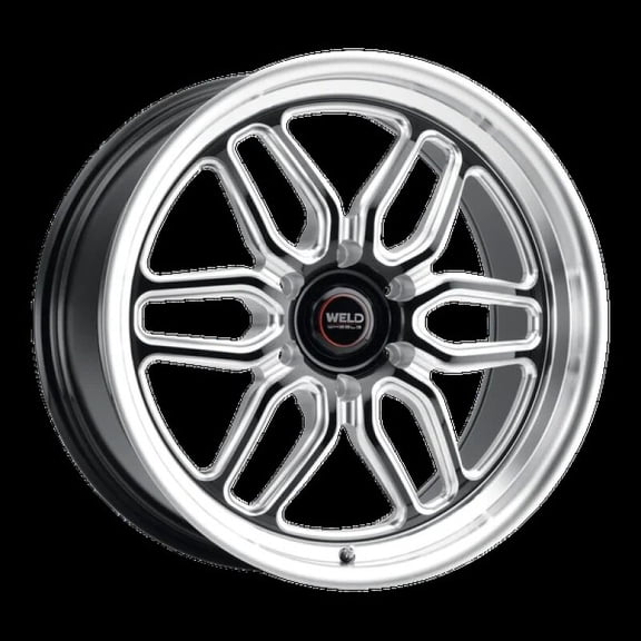 17x10 WELD Performance S153 Laguna 6 Drag Gloss Black Milled Wheel 6x5.5 (25mm)