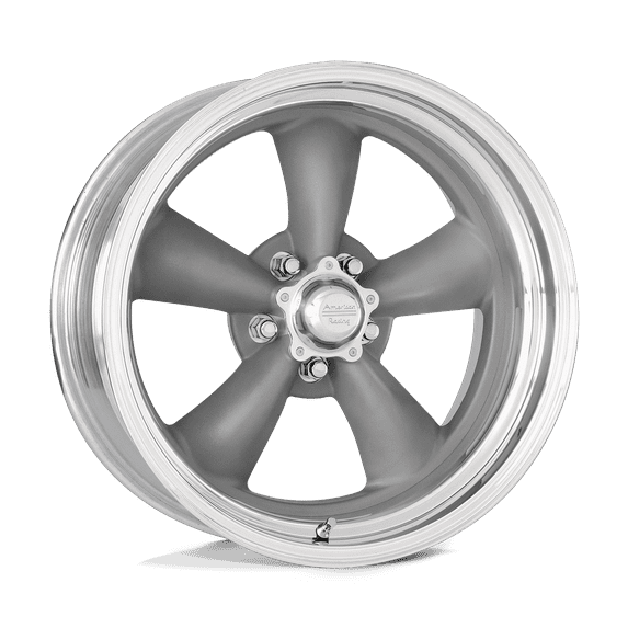 17x11 American Racing VN205 TORQ THRUST II Gray Wheel 5x4.5 (46mm)