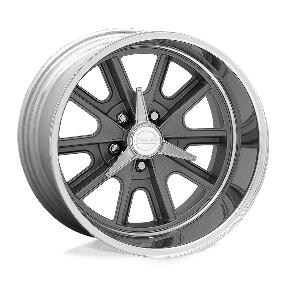 17x11 American Racing VN427 Shelby Cobra Gray Wheel 5x4.75 (-6mm ...