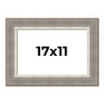 thumbnail image 1 of 17x11 Frame Grey Real Wood Picture Frame Width 2.75 Inches | Interior Frame Depth 0.5 Inches |, 1 of 8
