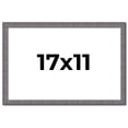 thumbnail image 1 of 17x11 Frame Slate Blue Distressed Rustic Solid Wood Picture Frame | 0.75 Inch Moulding Width |, 1 of 8