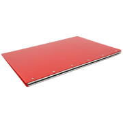 17x11 Screw Post Binder Acrylic Panel with fixed posts Red