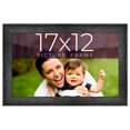 thumbnail image 1 of 17x12 Frame Black Real Wood Picture Frame Width 1.5 inches | Interior Frame Depth 0.5 inches | Barn, 1 of 8