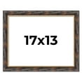 thumbnail image 1 of 17x13 Frame Gold Real Wood Picture Frame Width 1.5 inches | Interior Frame Depth 0.5 inches |, 1 of 8