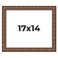 thumbnail image 1 of 17x14 Dark Brown Bamboo Real Wood Picture Frame Width 1.5 inches | Interior Frame Depth 0.5 inches, 1 of 8