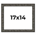 thumbnail image 1 of 17x14 Frame Black-Brown Medieval Solid Wood Picture Frame | 1.5 Inch Moulding Width | Gotham, 1 of 8