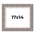 thumbnail image 1 of 17x14 Frame Grey Real Wood Picture Frame Width 2.75 Inches | Interior Frame Depth 0.5 Inches |, 1 of 8