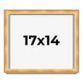 thumbnail image 1 of 17x14 Shadow Box Bronze Cross-Brushed Display Frame | 1.625 Inches Deep Solid Wood | UV Resistant, 1 of 8