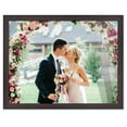thumbnail image 1 of 17x15 Frame Brown Picture Frame - Complete Modern Photo Frame Includes UV Acrylic Shatter Guard Front, Acid Free, 1 of 8