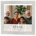 thumbnail image 1 of 17x15 Frame White Real Wood Picture Frame Width 1.5 inches | Interior Frame Depth 0.5 inches | Barn, 1 of 8
