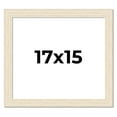 thumbnail image 1 of 17x15 Frame White Real Wood Picture Frame Width 1.5 inches | Interior Frame Depth 0.5 inches | Barn, 1 of 8