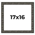 thumbnail image 1 of 17x16 Frame Black-Brown Medieval Solid Wood Picture Frame | 1.5 Inch Moulding Width | Gotham, 1 of 8
