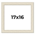 thumbnail image 1 of 17x16 Frame White Real Wood Picture Frame Width 1.75 inches | Interior Frame Depth 0.5 inches |, 1 of 8