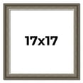 thumbnail image 1 of 17x17 Frame Brown Solid Wood Picture Frame | 1.75 Inch Moulding Width | Austin Frame Complete with, 1 of 8