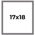 thumbnail image 1 of 17x18 Frame Blue Kingsley Pewter Solid Wood Picture Frame Width 0.75 Inches |Interior Depth 0.5, 1 of 8