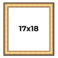 thumbnail image 1 of 17x18 Frame Gold Plein Aire Solid Wood Picture Frame Width 2 Inches | Interior Frame Depth 0.5, 1 of 8